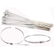 Elettro make CABLE TIES S.S 316 ROLLER BALL 4.6 mm (ET - ST 150 x 4.6)
